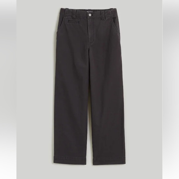 Madewell Women's Coal Wide Leg Pants - Picture 3 of 7